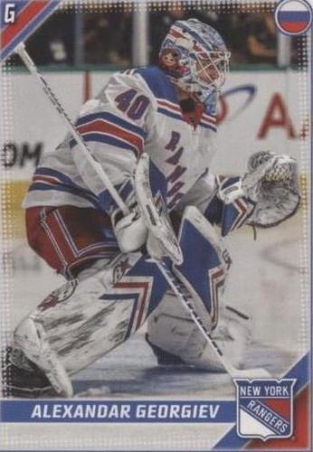 2019-20 Topps NHL Stickers - Alexandar Georgiev #337