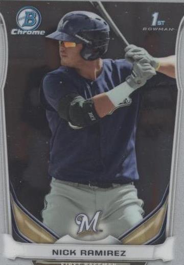 2014 Bowman Chrome Minis - Nick Ramirez #263