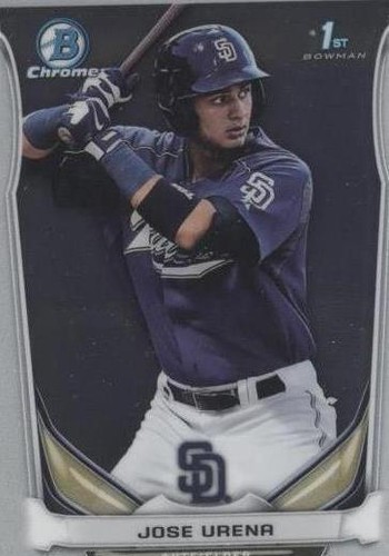 2014 Bowman Chrome Minis - Jose Urena #50