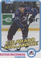 2020-21 Topps NHL Stickers - Nathan MacKinnon #586