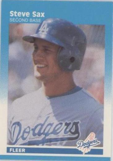 Fleer Classic Miniatures 1987 - Steve Sax #96
