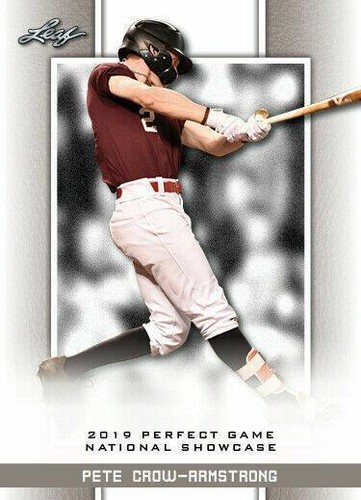 2019 Leaf Perfect Game National Showcase - Pete Crow-Armstrong #241