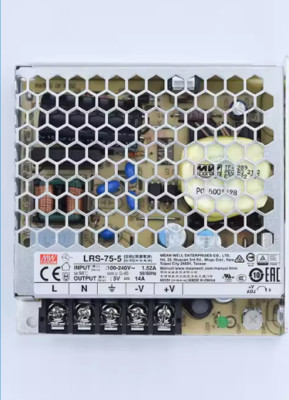 1PC NEW MEAN WELL Power source LRS-75-5