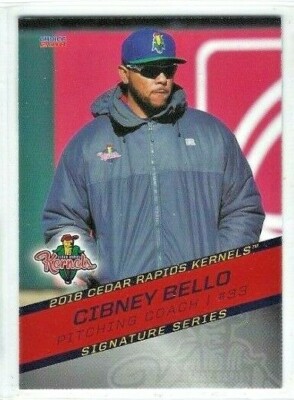 2018 Cedar Rapids Kernels (Class A-Minnesota Twins) Cibney Bello