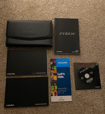 Used 2017 Acura RDX Owners Manual Kit | eBay