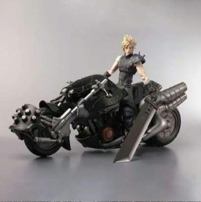 キャラクター Cloud Strife & Hardy-Daytona PLAYARTS FINAL FANTASY VII BRING ARTS Action Figure - CLOUD STRIFE