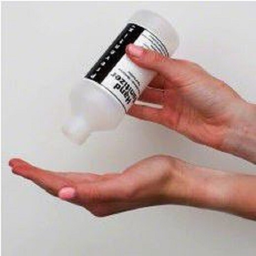 Attacks Dangerous Germs -- Preventix Hand Cleaner Bottles, 12/8oz Cap Bottle