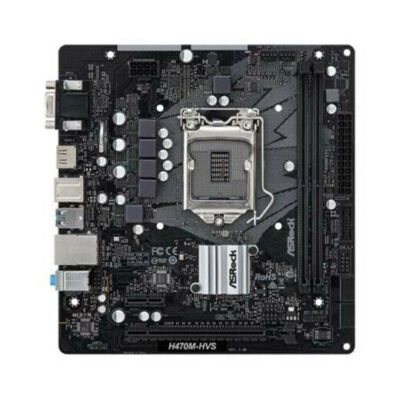 ASROCK H470M-HVS Motherboard Intel H470 LGA1200 2xDDR4 Micro ATX HDMI USB2.0