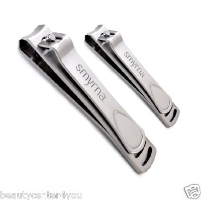 Smyrna Nail Clipper Set Stainless Steel Fingernail Clipper, Toenail Clipper 
