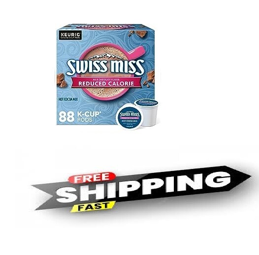Keurig Swiss Miss Reduced Calorie Milk Chocolate Hot Cocoa K-cups 88 Count