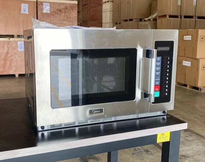 New Commercial Microwave Oven 2100W Stainless Steel NSF 208V Plug In