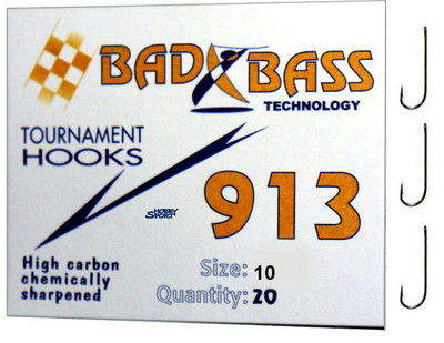 AMI BAD BASS SERIE 913 ABERDEEN BLU SIZE 10 A913-10 BUSTA 20 PZ MARE SURFCASTING