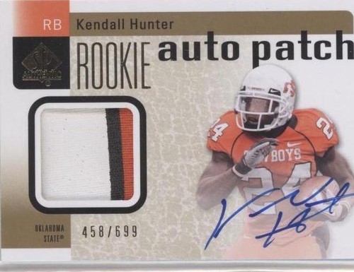 2011 SP Authentic Kendall Hunter #213