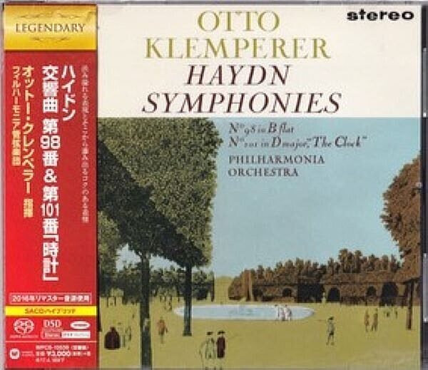 Otto Klemperer/Philharmonia NEW CD(SACD-Hybrid) Haydn Sym