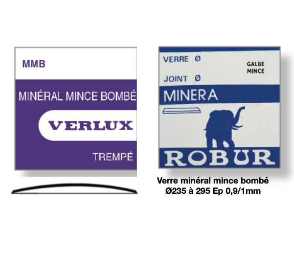 Verre De Montre MinÃ©Ral BombÃ© 