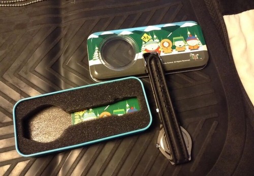SOUTH PARK 1998 COMEDY CENTRAL WRIST WATCH WITH TIN CASE VINTAGE