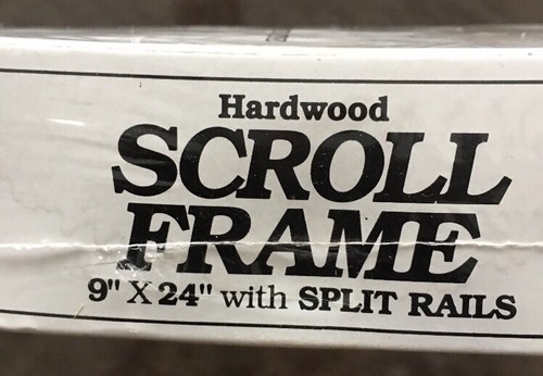 Cross- Stitch Wooden Scroll Frame