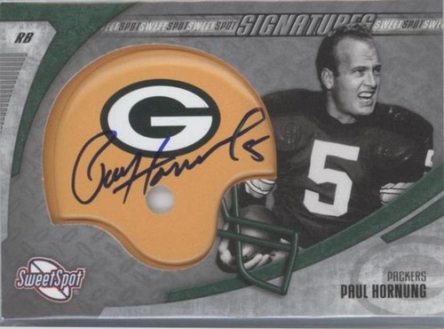 2006 Sweet Spot Paul Hornung #SSS-PH