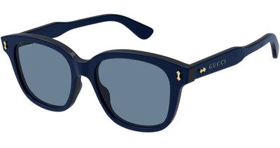 Pre-owned Gucci Gg1264s-002-52 Blue Blue Blue