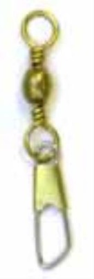 Eagle Claw 01147-7 Brass Snap Swivel 12Ct