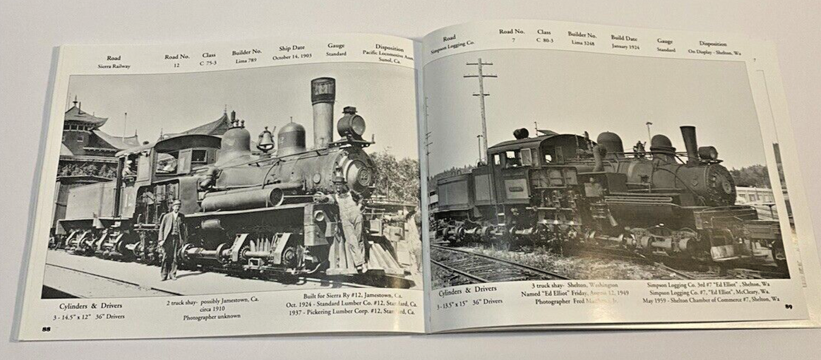 LOGGING LOCOMOTIVES OF THE WEST