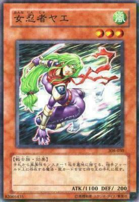やつアヒャヒャな 308-030(*) - Yugioh - Japanese - Lady Ninja Yae - Common | eBay