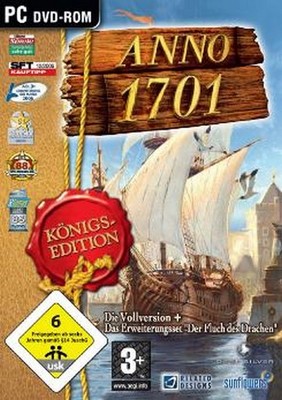 ANNO 1701 KÖNIGSEDITION Deutsch Nachfolger von 1503 1602 GuterZust.
