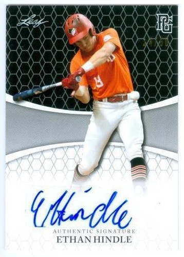 2022 Leaf Perfect Game National Showcase - Ethan Hindle #BA-EH1