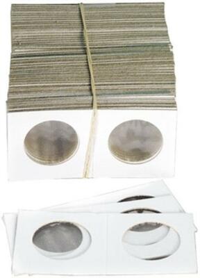 1.5 x 1.5 Nickel Size Coin Cardboard Flips Bundle Lot 100 Holders Free US Post