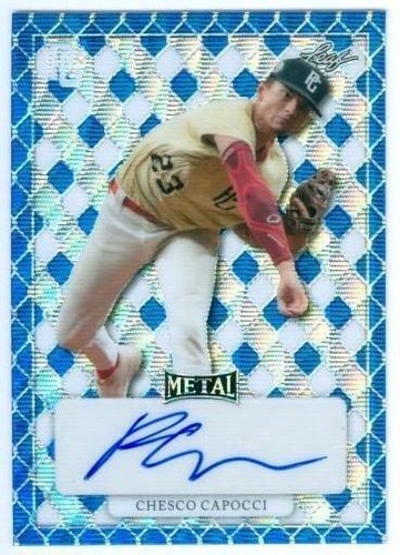 2022 Leaf Perfect Game National Showcase - Chesco Capocci #MA-CC1