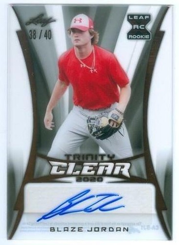 2020 Leaf Trinity - Blaze Jordan #CA-BJ1