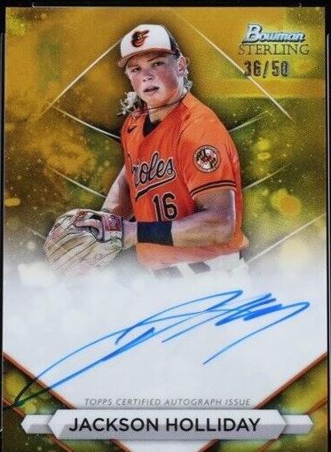 2023 Bowman Sterling - Jackson Holliday #PA-JH for sale | eBay