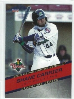 2018 Cedar Rapids Kernels (Class A-Minnesota Twins) Shane Carrier