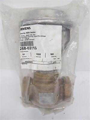 Siemens, 268-03115, 1 1/2'' Flowrite 599 Series Valve & Actuator