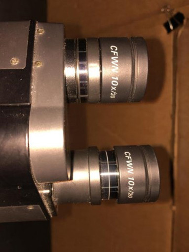 Nikon Microphot-FXA fuorescent microscope with PSM-4A Power Supply