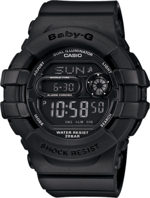 Casio BGD 140 1A Baby G Shock Resistant Multi Function Digital Women s Watch