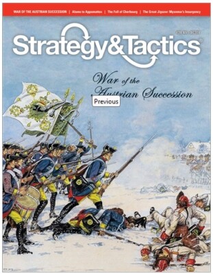 Strategy & Tactics Magazine: #289 War of the Austrian Succession
