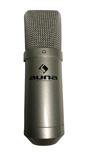 Auna MIC-900B USB Kondensator-Mikrofon Nierencharakteristik Metallgehäuse Mic