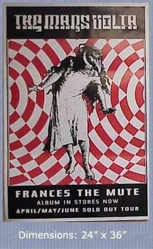 Mars Volta Poster Frances The Mute