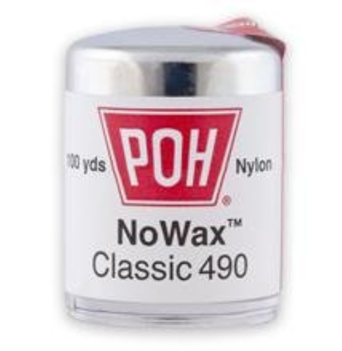 Poh Dental Floss Unwaxed 100 Yd 12x100yd