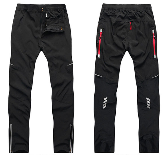 Herren Lange Outdoor Laufhose MTB Fahrradhose Sport schnelltrockende Wander Hose