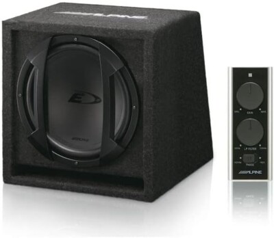   Alpine Electronics SWE-815 300W 8'' Active Subwoofer - Brand New & SEALED!  