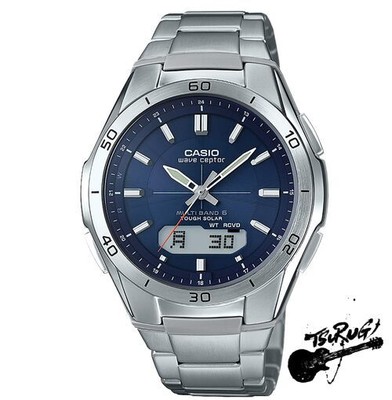 [Casio] Watch Wave Septer [Domestic Genuine] Radio Solar World 6-station