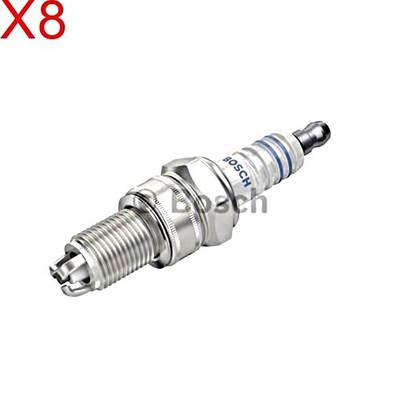 BOSCH X8 Spark Plug For AUDI 100 Avant SEAT Cordoba VW Caddy I 83-09 0242229658