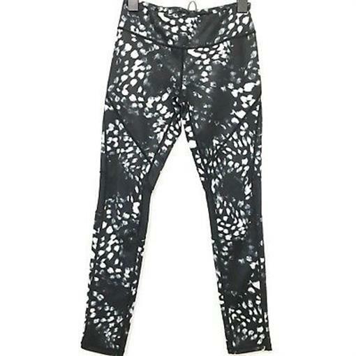Zella 152373 Girl Leggings Pants Animalia Black/White Sz. XL