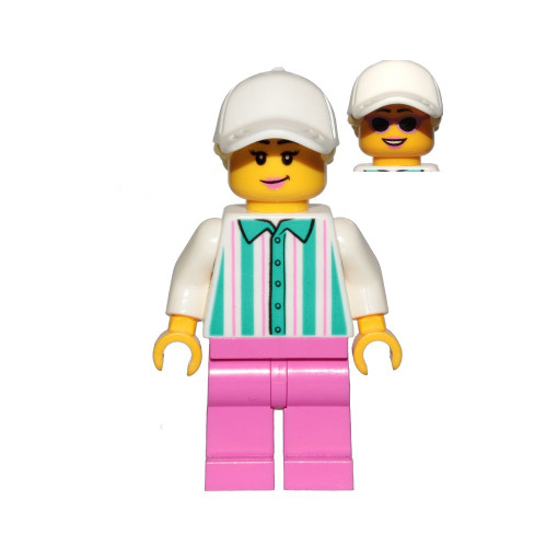 Lego Figure Ice Cream Vendor - Cap - Cty1026