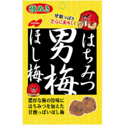 Otoko ume Japanese Plum Ume with Honey snack 20g from Japan Nobel