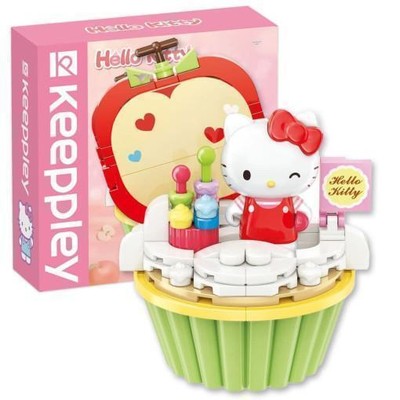keeppley hello kitty sweet apple cupcake blocks Korea #79a7ea