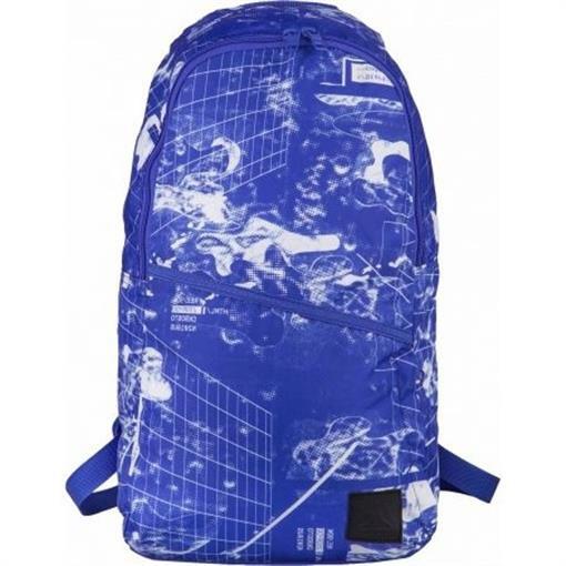 Reebok Found Follow blue print map Backpack 154391