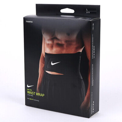 Nike Pro Waist Wrap Band (6941) Sports Training Lower Back Lumbar Support Belt